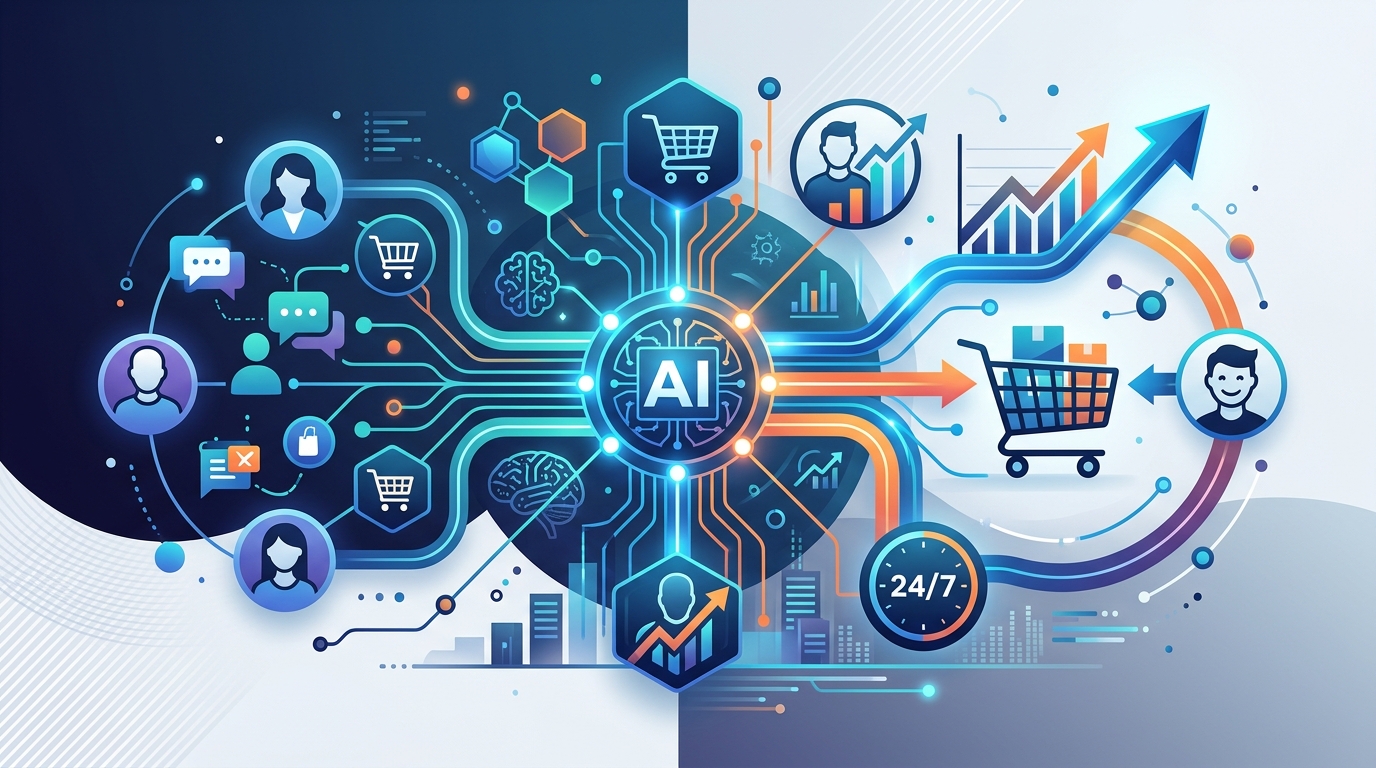 E-commerce AI: Drive Sales, Reduce Returns, Delight Customers 24/7